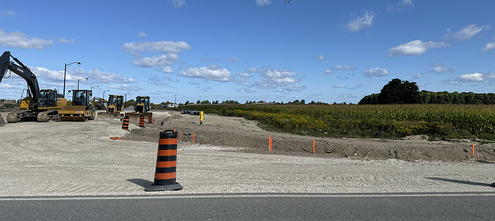 Angus, Central Ontario, subdivision, human impact, sprawl