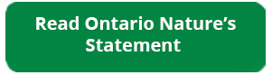 Ontario Nature statement